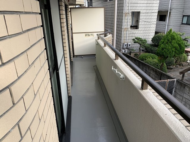 エクロール北久のバルコニー