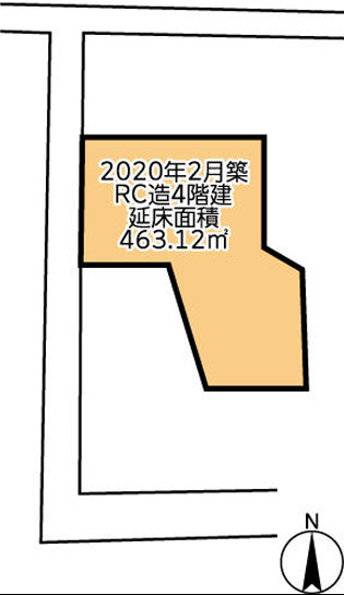 ＮＯＺＯＭＩＯ上中里の区画図