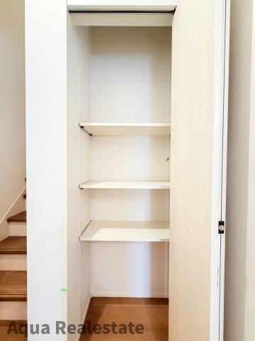 オール電化デザイナーズハウス住吉建売⑮の収納|収納があります　※画像はイメージです