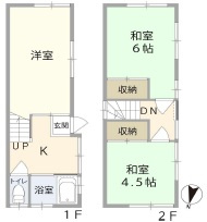 【間取り】 | 大田区鵜の木中古戸建
