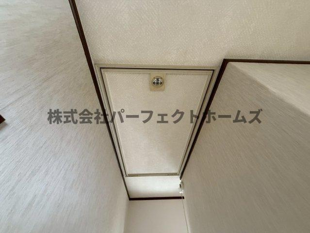 田口3丁目戸建　賃貸の収納|屋根裏収納があります