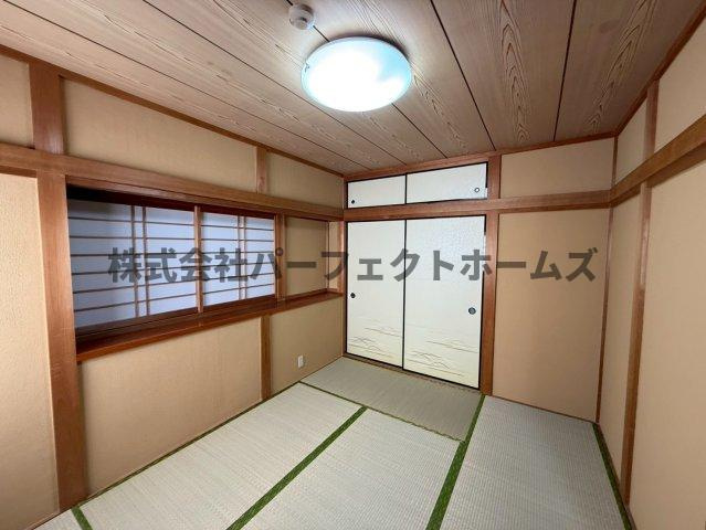 田口3丁目戸建　賃貸の和室|和室ならではの温かな和の空間で寛ぎの時間を過ごせます