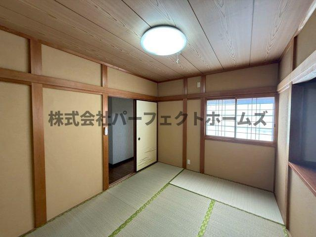 田口3丁目戸建　賃貸の和室|和室があれば、来客や子供用のスペースとして活躍します