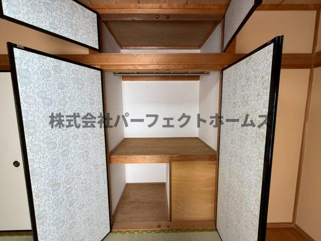 田口3丁目戸建　賃貸の収納|大きなものも収納できそうです