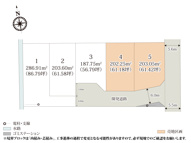 ワイウッドコート土浦市真鍋第3期【建築条件無し売地】の画像