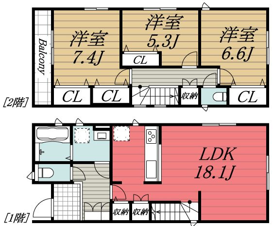 【間取り】 | Kolet千城台