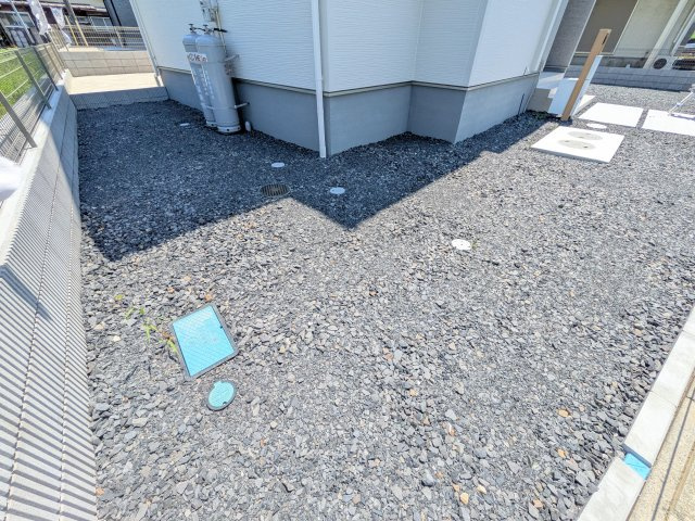 第1　常総市中妻町　新築戸建て　1号棟の駐車場