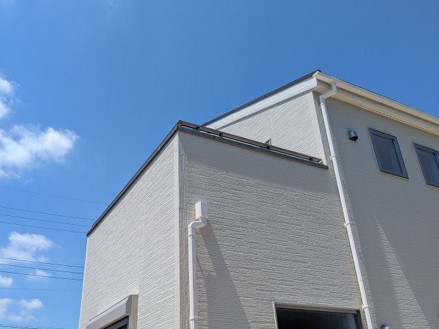 第1　常総市中妻町　新築戸建て　1号棟のバルコニー
