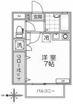 メゾン石神Ⅱ　15607の画像