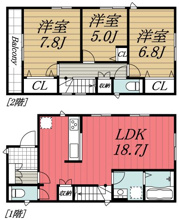 【間取り】 | Kolet千城台