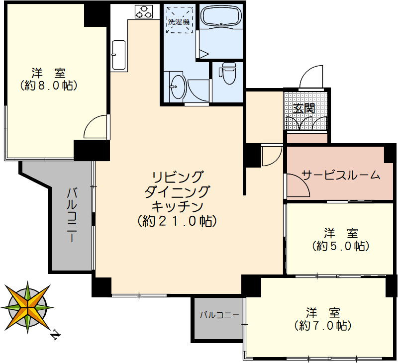 【間取り】