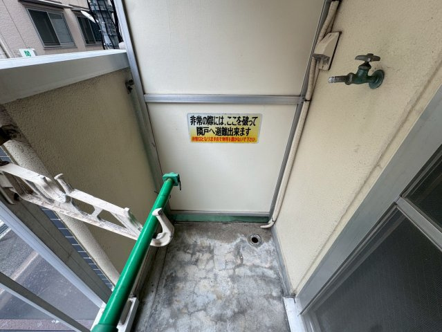 ウィルトアロードのバルコニー