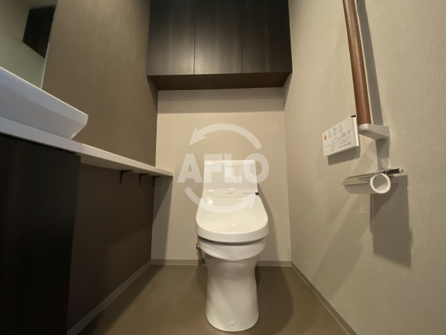 グランドメゾン新梅田タワー　大淀小学校区のトイレ|グランドメゾン新梅田タワー　温水洗浄便座