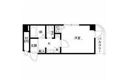 ダイヤモンドレジデンス湯島第２の間取り|間取りです。