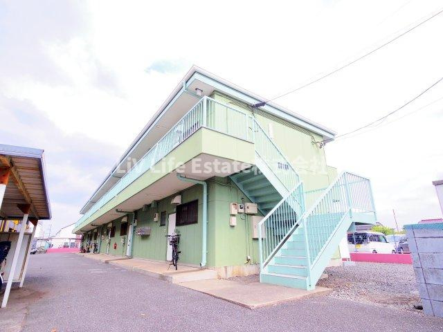 久米川グリーンハイツのエントランス