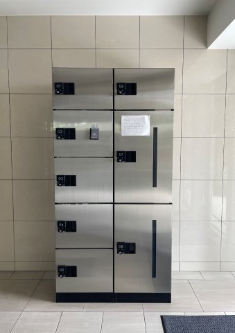 アルファスマート野田のその他共用部分|宅配BOX、1階エントランス設置