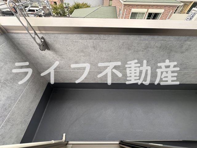 フジパレス瓢箪山のバルコニー|広々としたバルコニーです