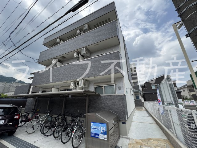 フジパレス瓢箪山の外観|外観は落ち着いています