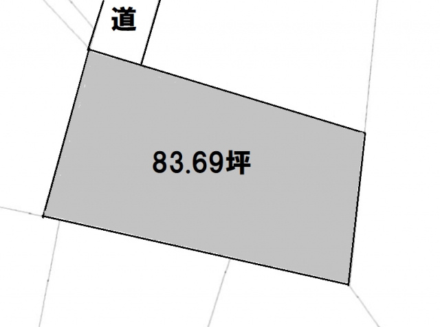高浜町1丁目土地の土地図
