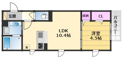 【間取り】 | メゾン東雲