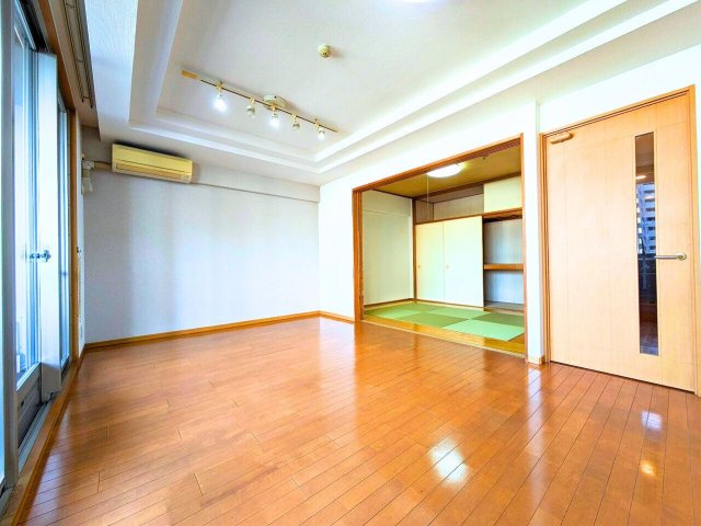 アルファステイツ勝山通りの居間・リビング|ゆったりとしたリビングです
