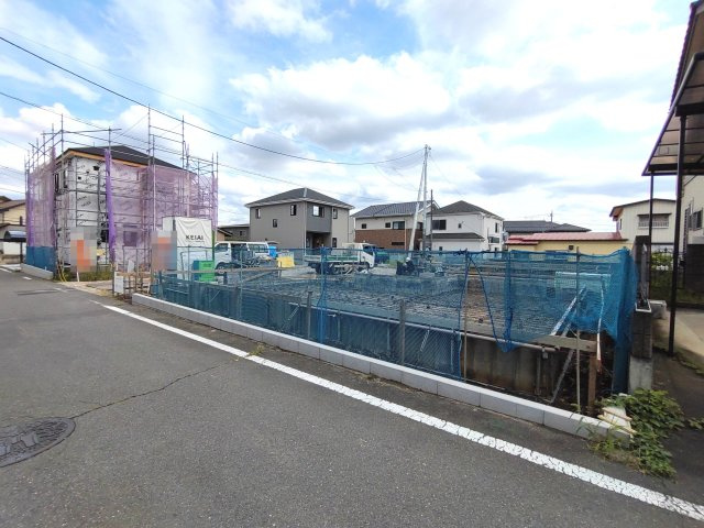 【外観】 | テラシエ高崎市棟高町1期ー① | （建築中現地）