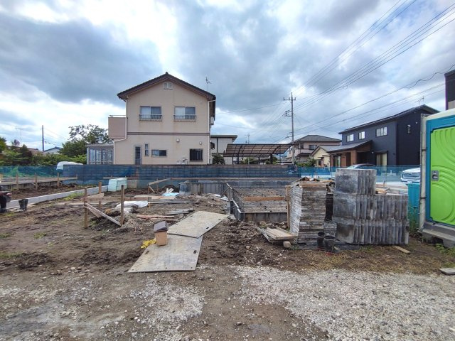 【外観】 | テラシエ高崎市棟高町1期ー① | （建築中現地）