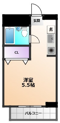 シャルマンはすみの間取り