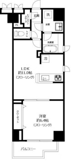 【間取り】 | ハピネ蔵前鳥越 | 間取りです。