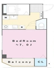 【間取り】 | フランベルジュ町屋 | 間取りです。