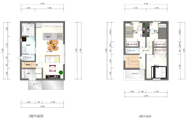 和泉市伏屋町3丁目土地の参考プラン|参考プラン　平面図