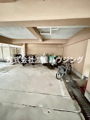 南千里ハイツのその他共用部分|バイク置き場