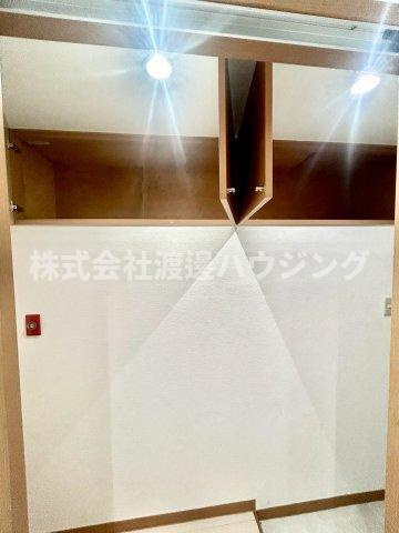 南千里ハイツの収納|玄関収納
