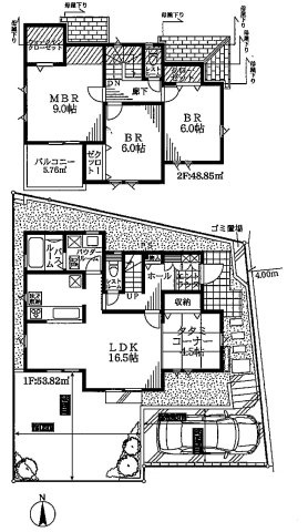 【横浜市旭区上白根2丁目61全4棟新築戸建て】★仲介手数料無料★（上白根小学校・上白根中学校）