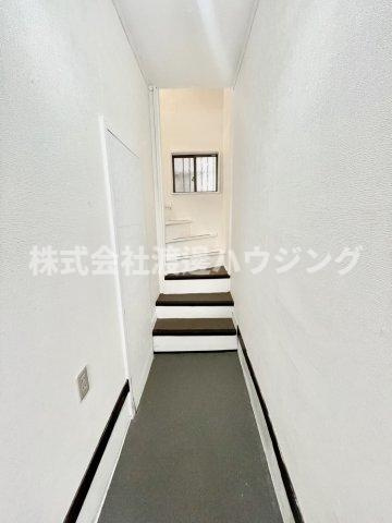 千本北1丁目貸家の玄関