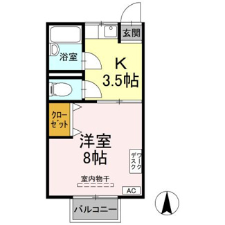 【間取り】 | 第二立岩ハイツ