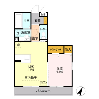 【間取り】 | ヘリオス　A