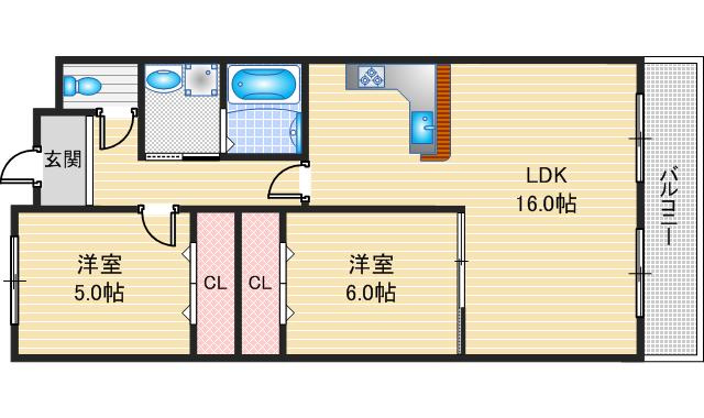 【間取り】 | パピヨンさわらぎ