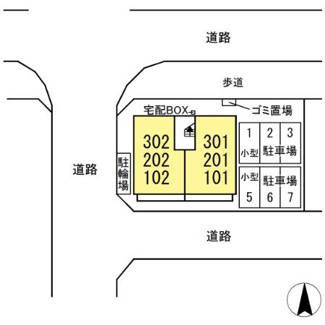 【区画図】 | リヴィール ソワⅢ