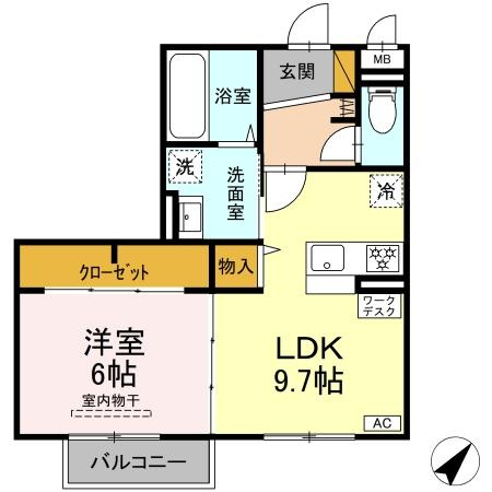 モアニおおたかの間取り