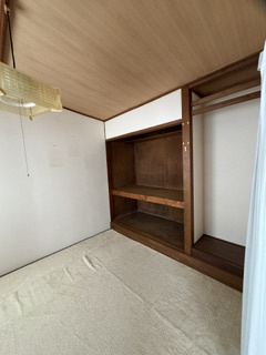 武佐３丁目　売家の収納|1F和室北側の収納です。