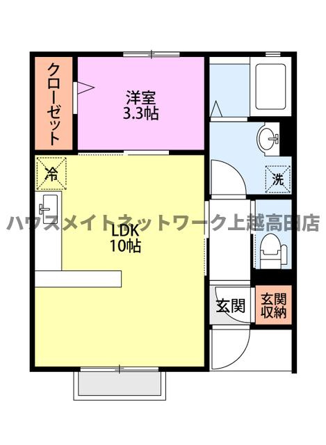 フォレメゾンの間取り|間取図