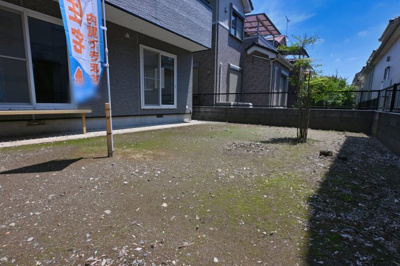【庭】 | 邑楽郡大泉町朝日3丁目　中古戸建住宅 | 日当たり良好なお庭は家庭菜園やBBQなど様々なことが楽しめますね♪