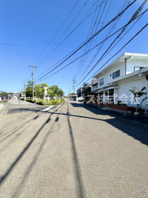 【前面道路含む現地写真】 | 焼津市大村3丁目 新築一戸建て B号棟 | 前面道路含む現地写真です