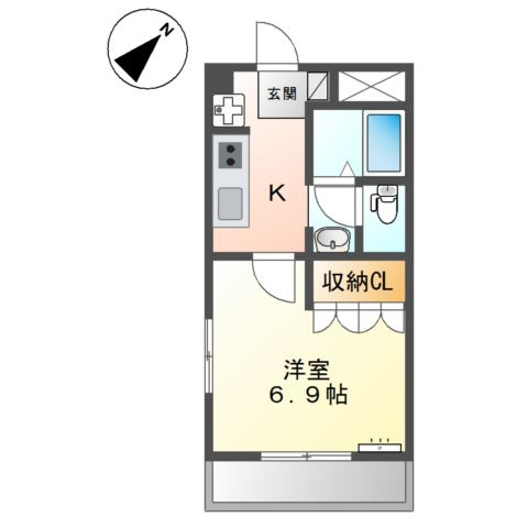 クローバーの間取り