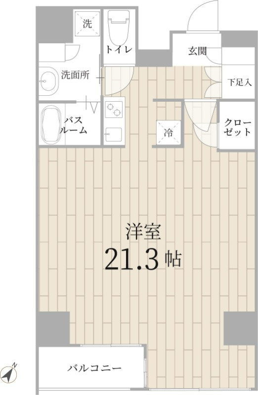 テラス銀座の間取り