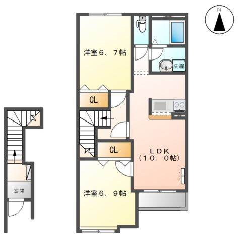 ビバリーの間取り