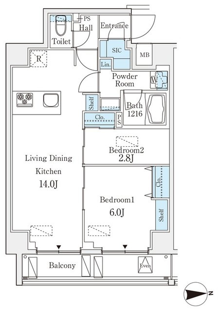 ＣＲＥＡＴＩＦ練馬の間取り