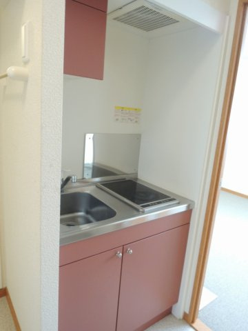 レオパレス南１０条のキッチン