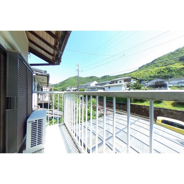 岐阜市日野北５丁目の一戸建てのバルコニー